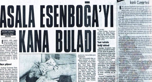 Esenboğa Saldırısı ASALA 1982